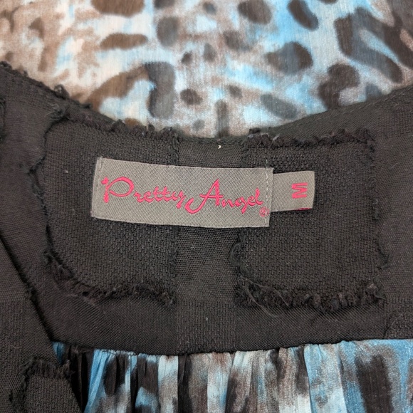 Pretty Angel Cover-up Blouse Front Tie Angel Sleeve Vest Cardigan Shawl - Picture 3 of 10